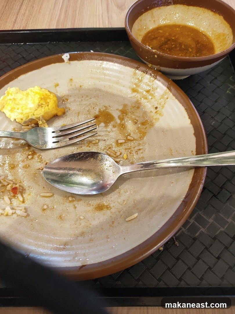 Dirty Plate and Bowl