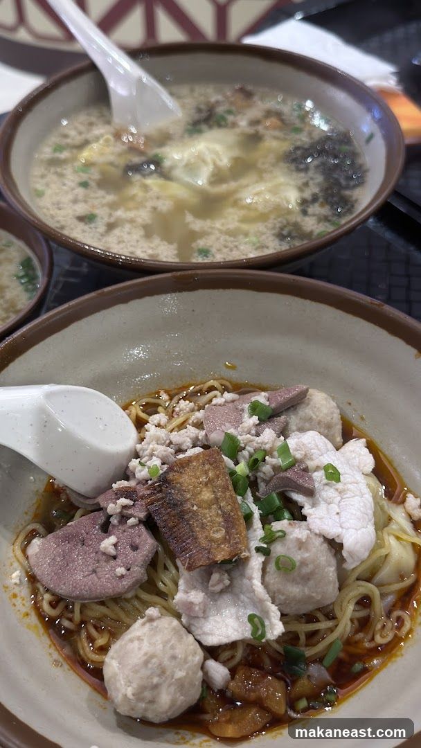 Noodles with Meat and Soup