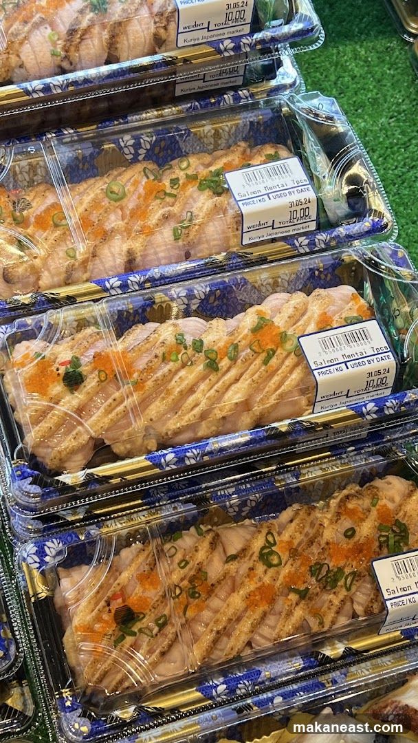 Salmon Mentai Sushi