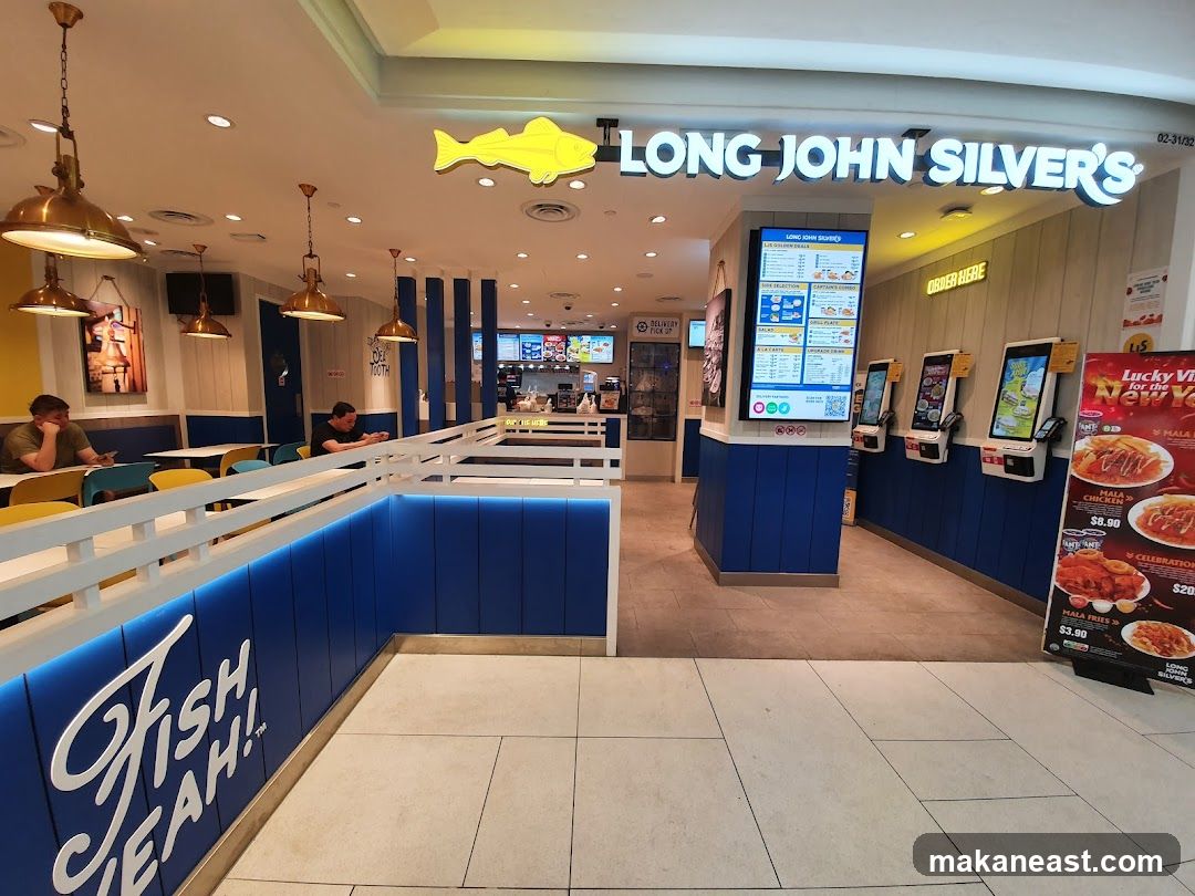 Long John Silver's Interior
