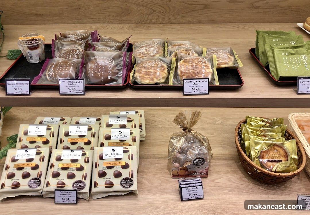 Assortment of Baked Goods and Chocolates