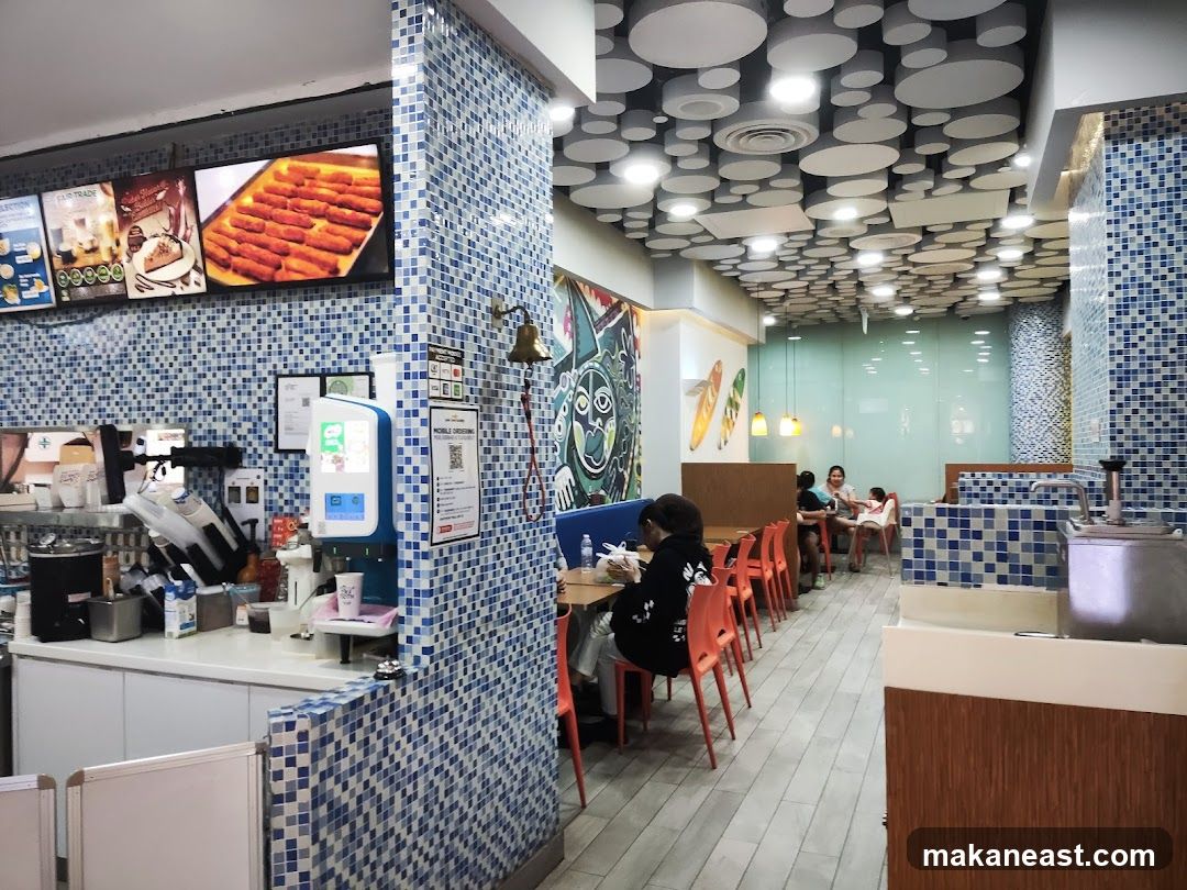 Fast Food Restaurant Interior