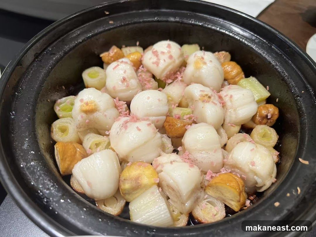Scallops and Vegetables