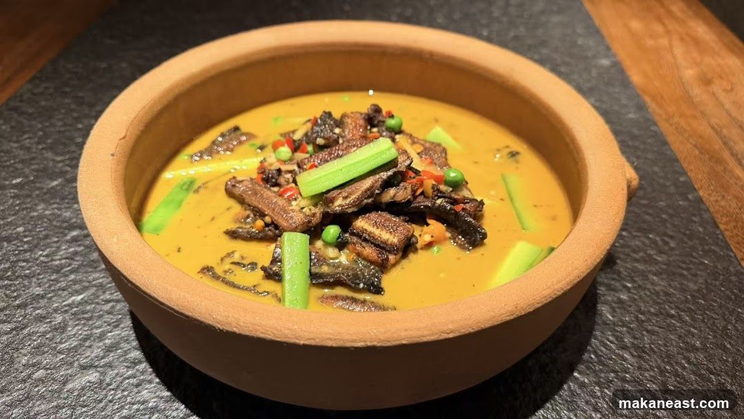 Eel in Curry Sauce