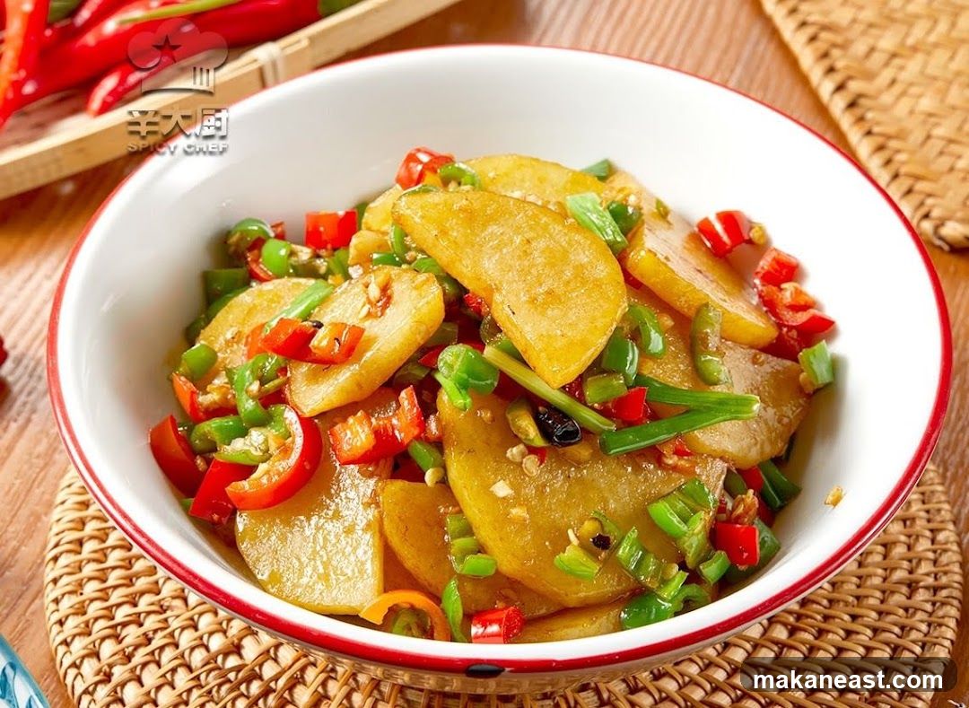 Spicy Stir-Fried Potatoes
