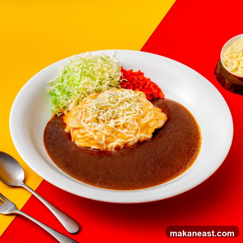 Omurice with Curry