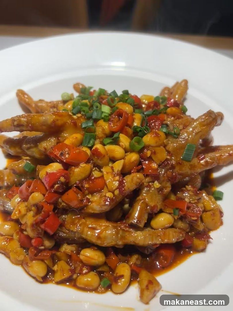 Spicy Chicken Feet with Peanuts