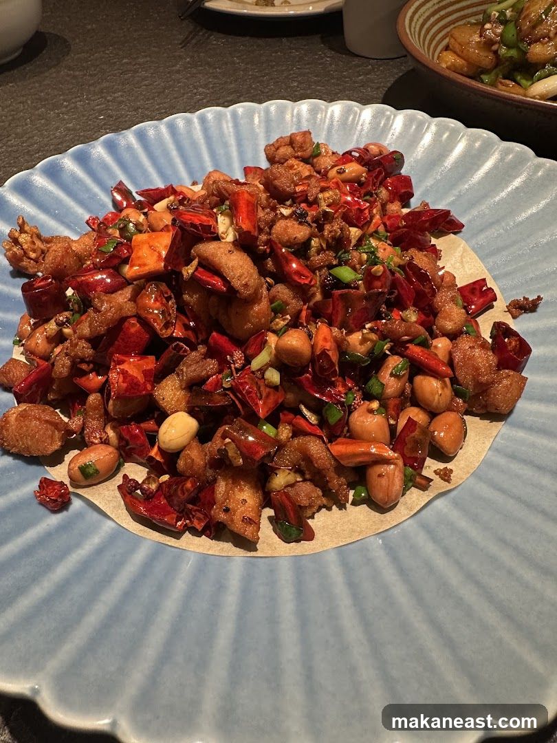 Spicy Fried Chicken with Peanuts