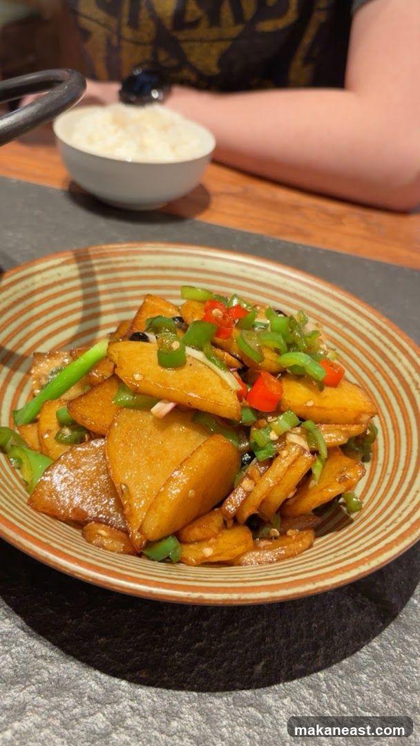 Stir-fried Potatoes with Peppers
