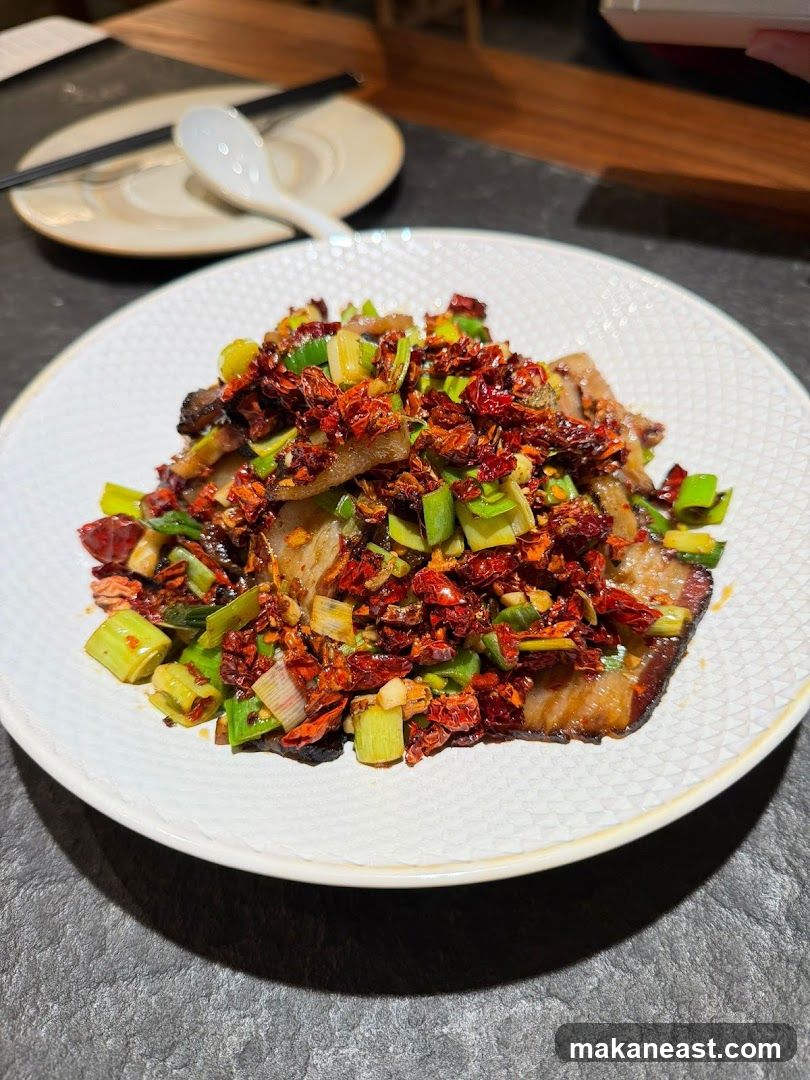 Spicy Pork Belly Dish