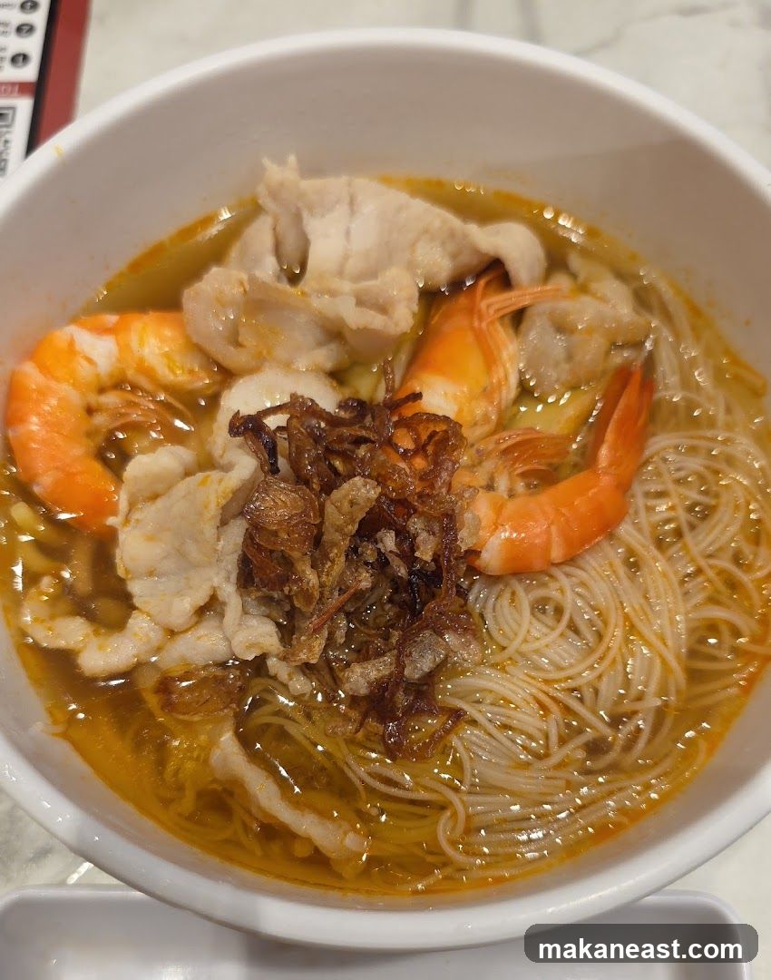 Shrimp and Pork Noodle Soup
