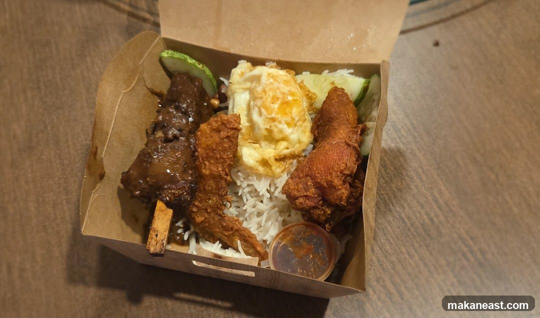 Nasi Lemak Takeaway Box