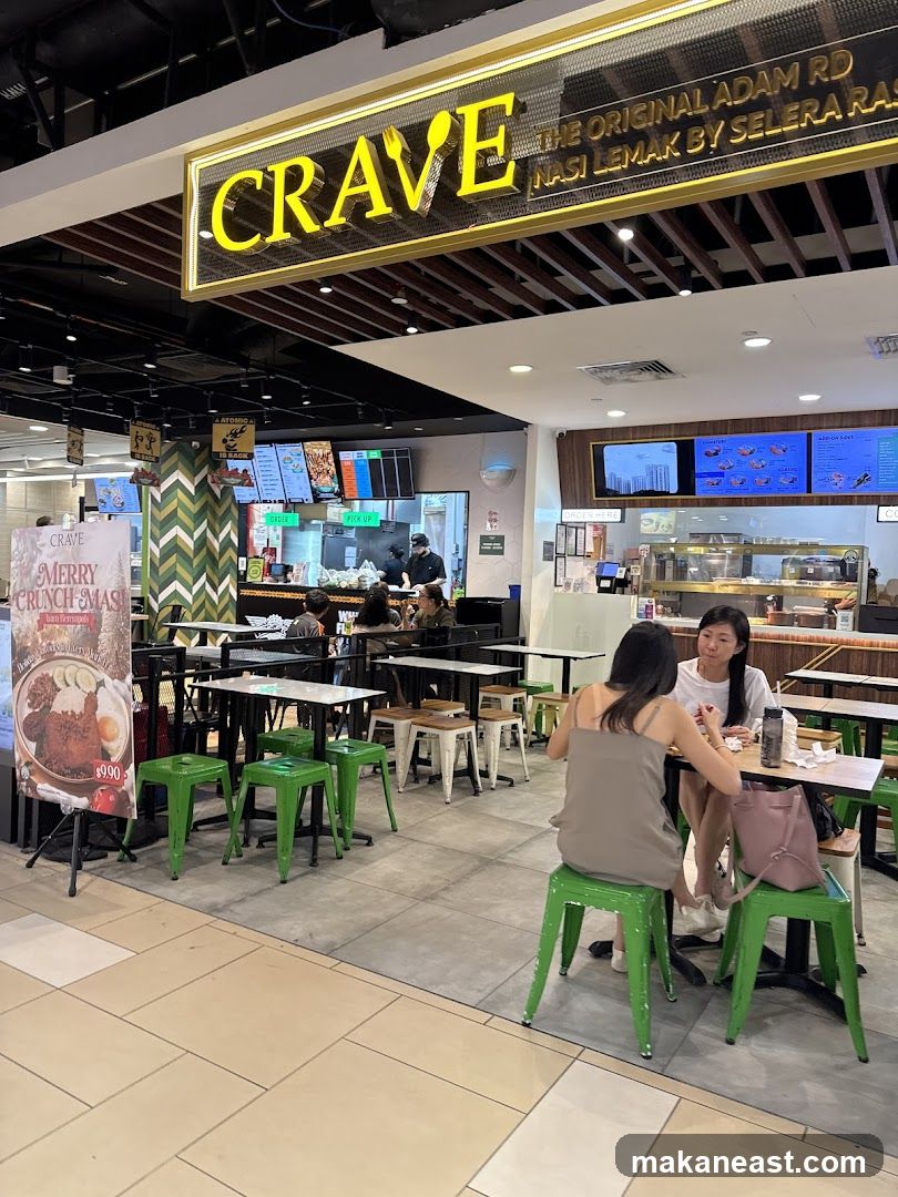 Crave Nasi Lemak @ Eastpoint Mall