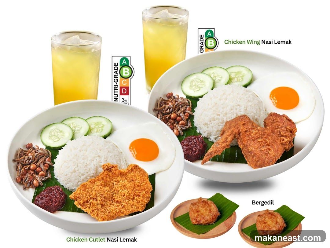 Nasi Lemak Dishes
