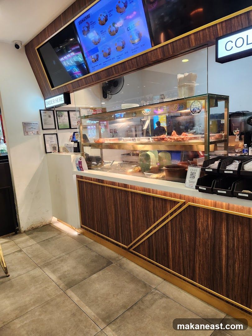 Food display counter