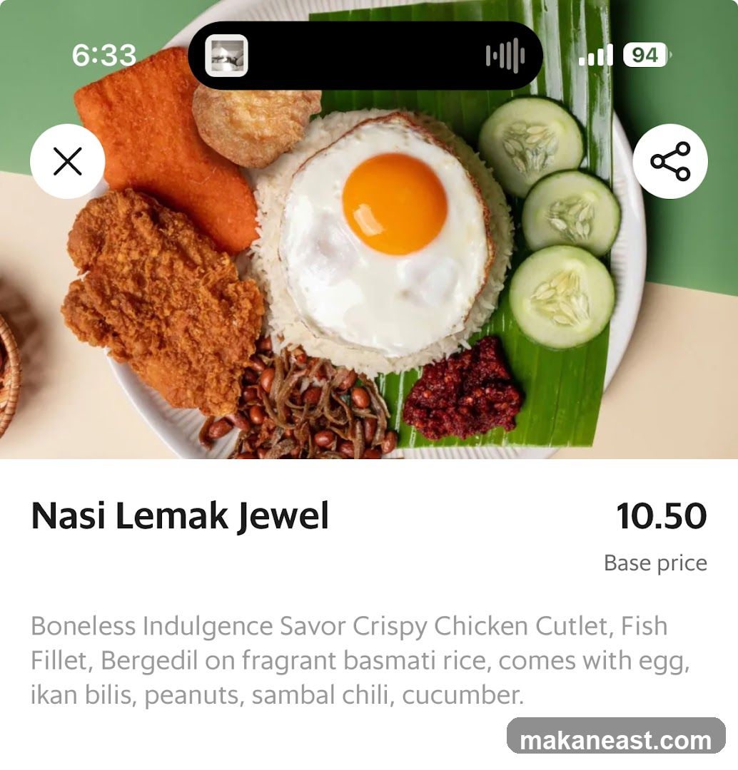 Nasi Lemak Jewel