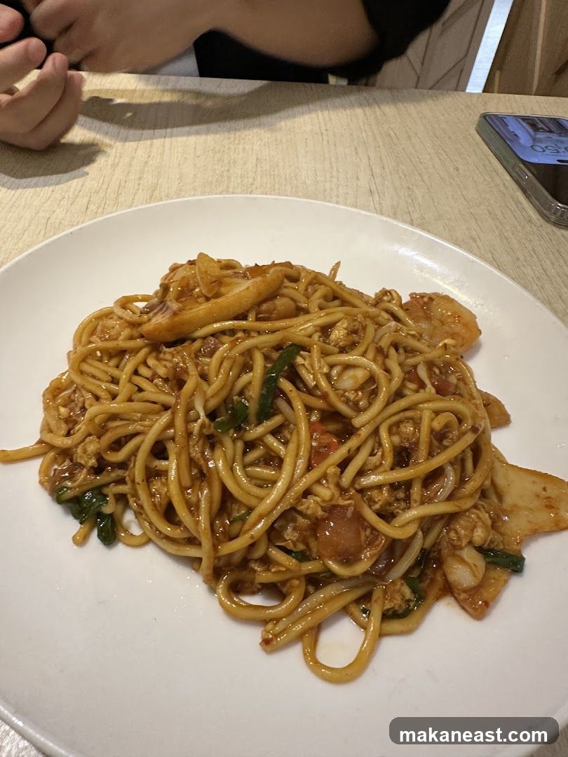Noodles with Seafood