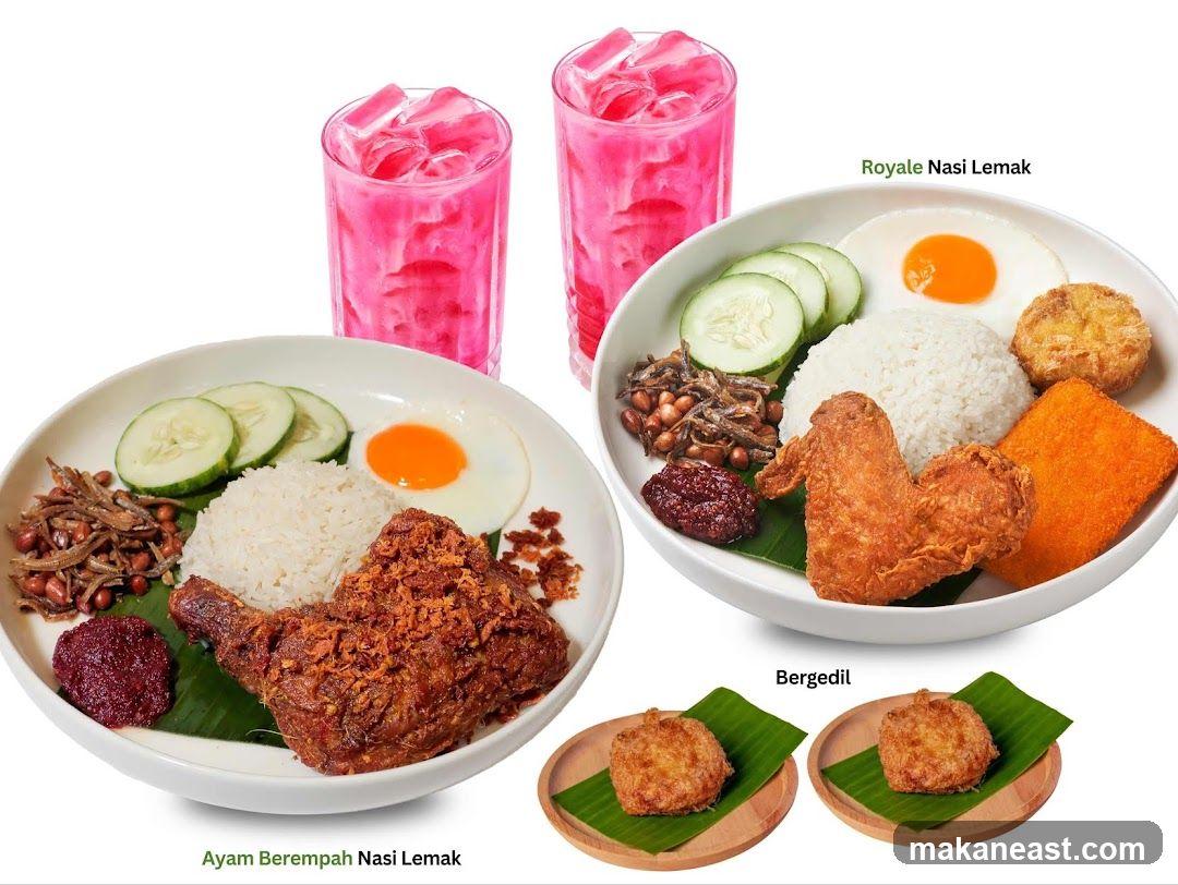 Nasi Lemak Dishes