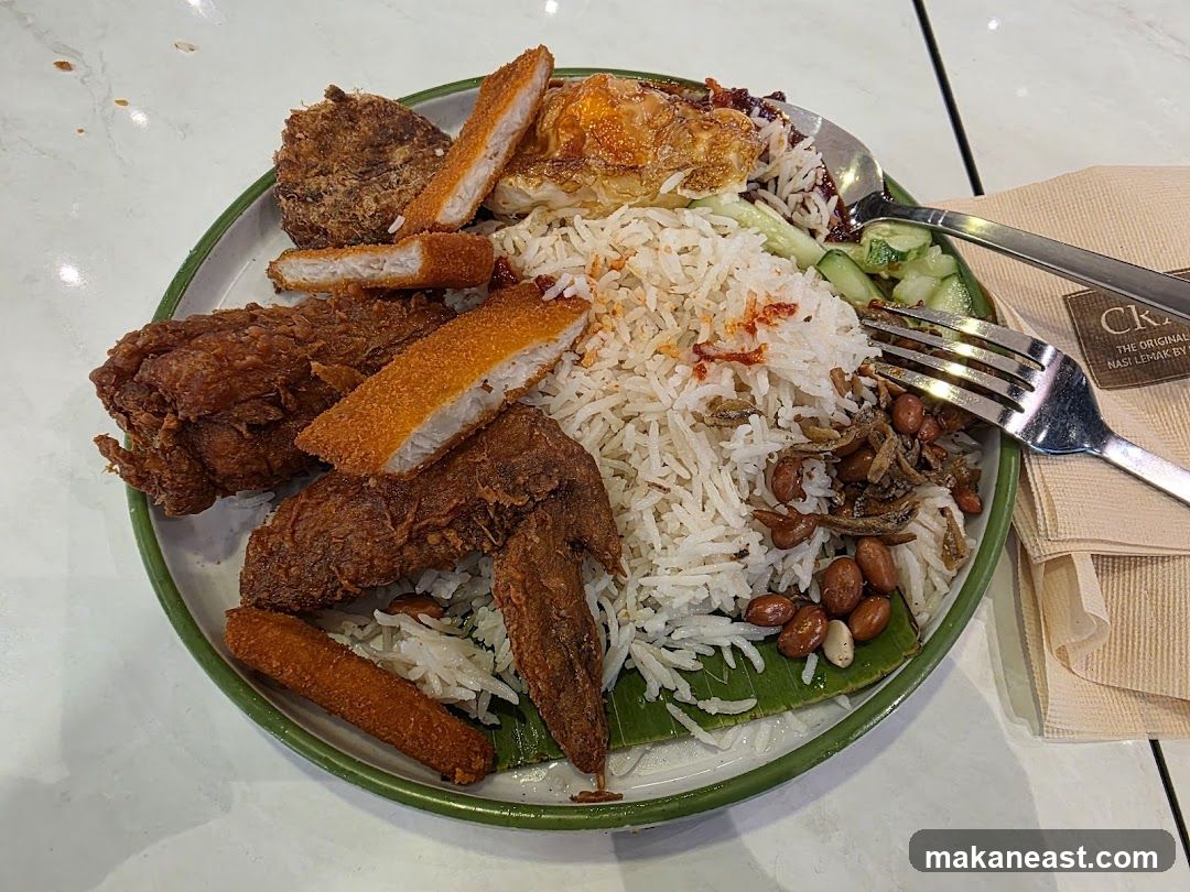 Nasi Lemak Platter