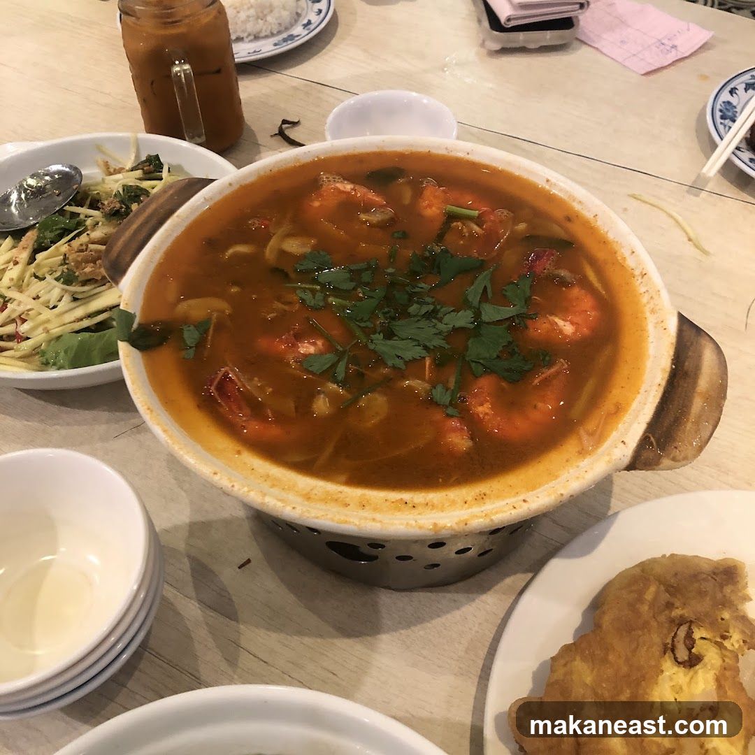 Tom Yum Soup with Shrimp