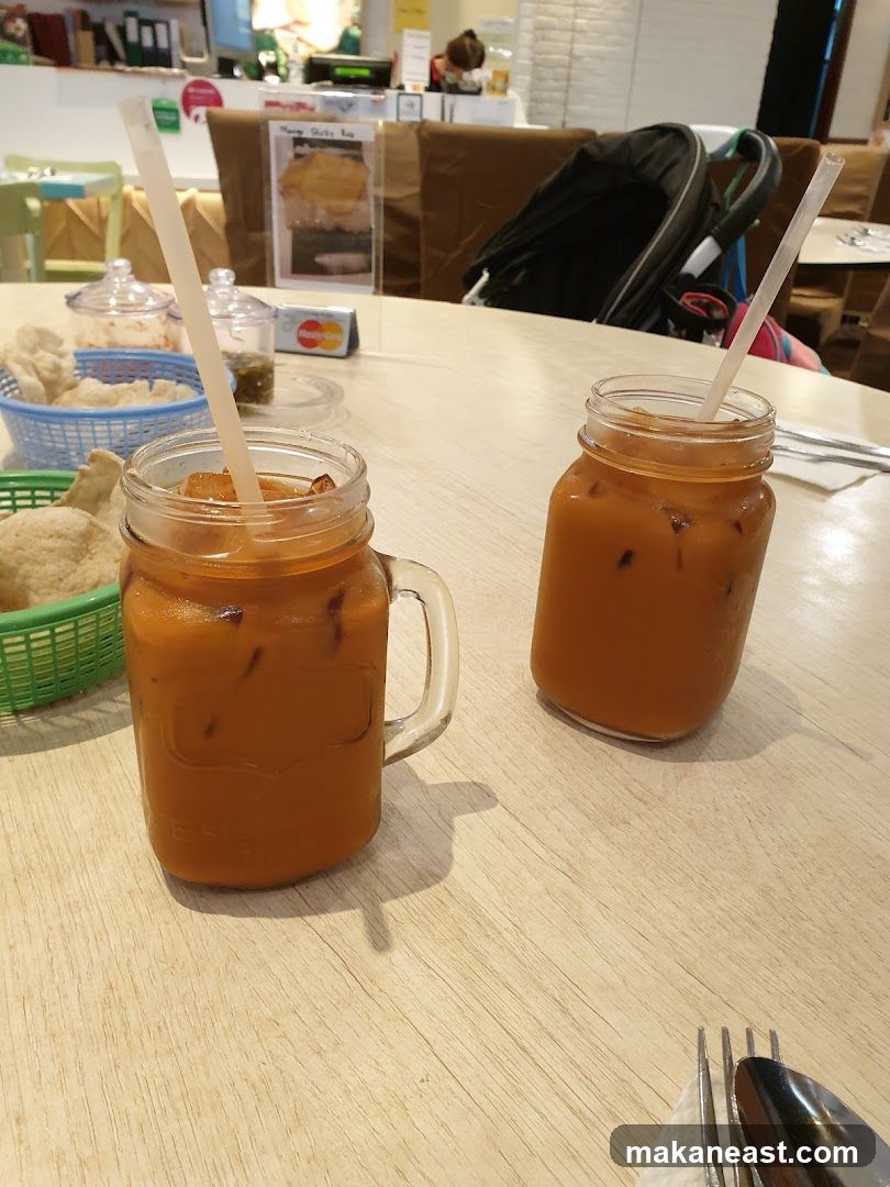 Two Thai Iced Teas