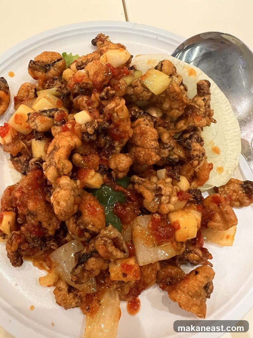 Sweet and Sour Calamari