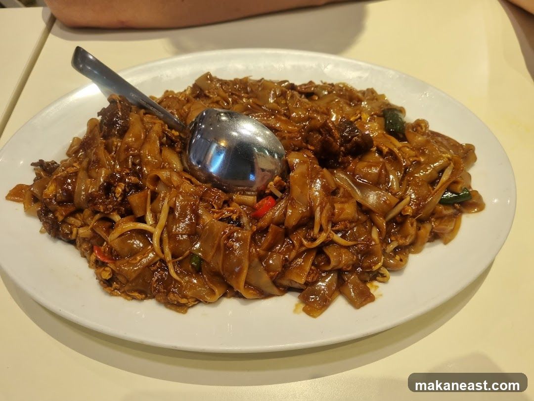 Plate of Stir-Fried Noodles
