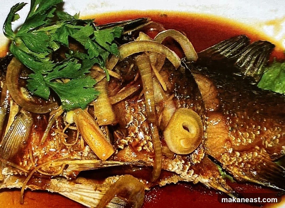 Braised Fish with Onions and Herbs