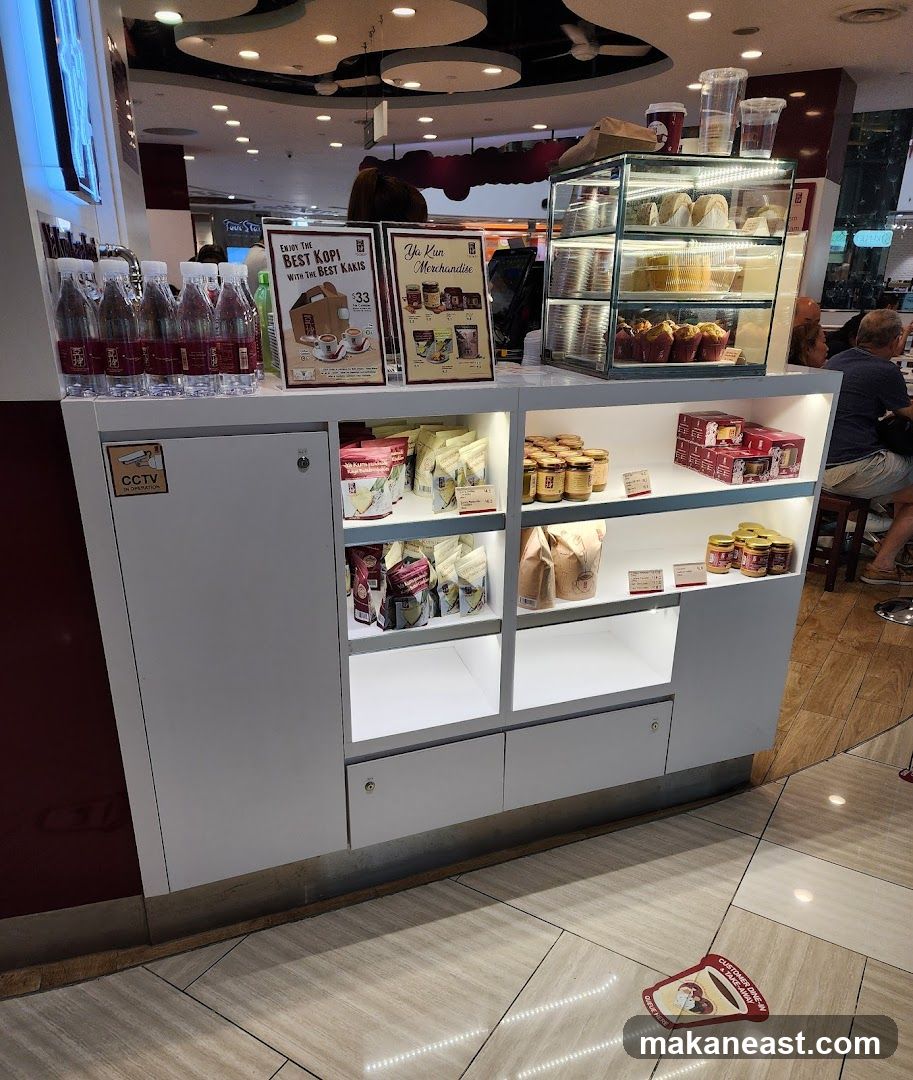 Ya Kun Merchandise Display