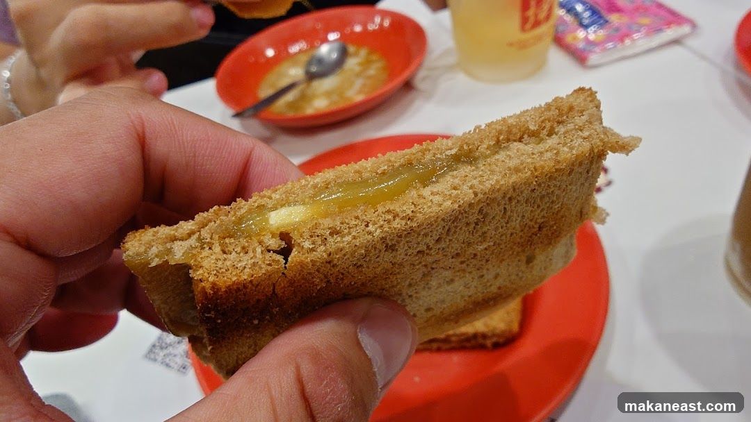 Toast with Kaya and Butter