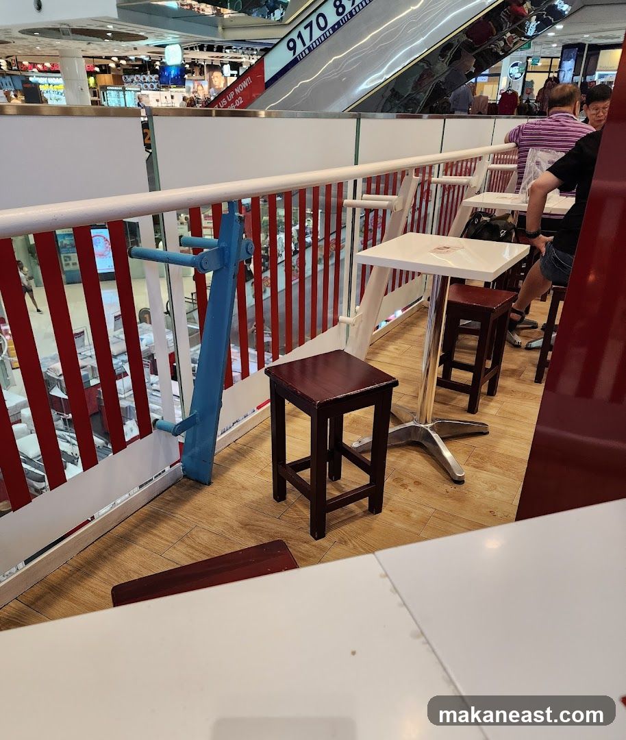 Mall Seating Area