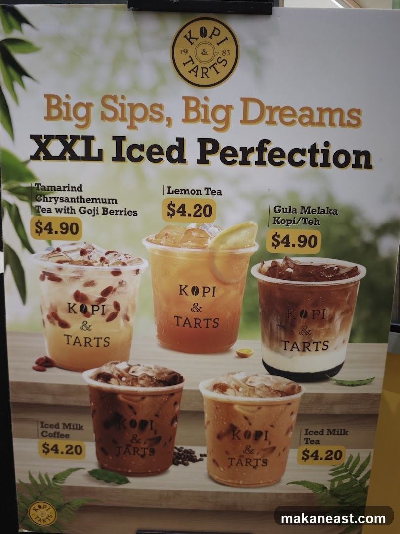 XXL Iced Perfection Menu