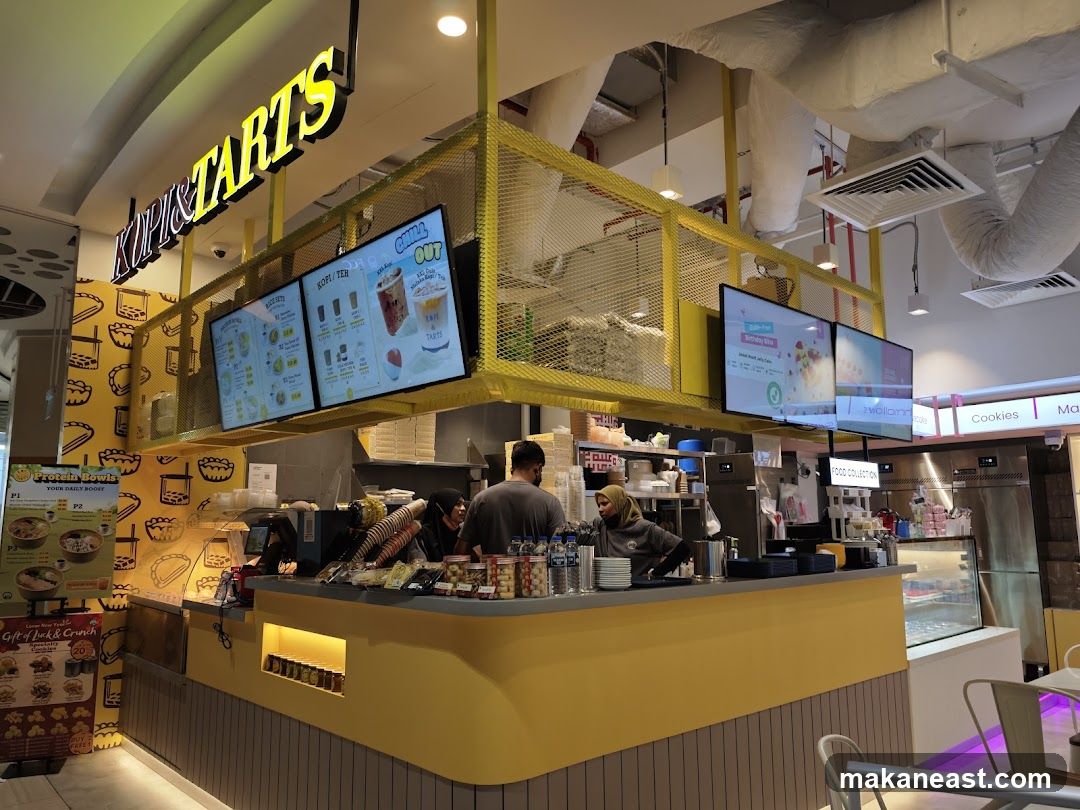 Kopi & Tarts Food Stall