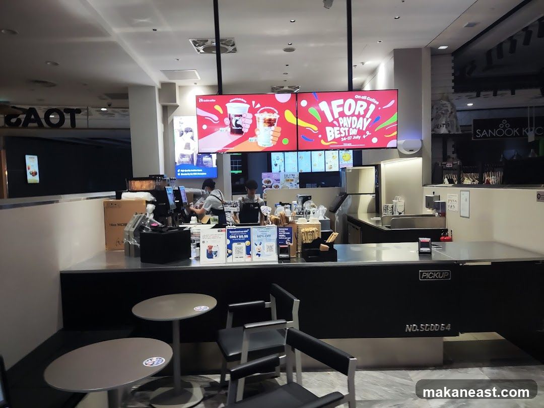 Bubble Tea Shop Counter
