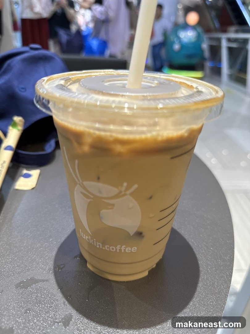 Iced Coffee from Luckin Coffee