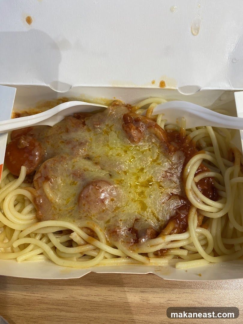 Spaghetti with Sausage and Cheese