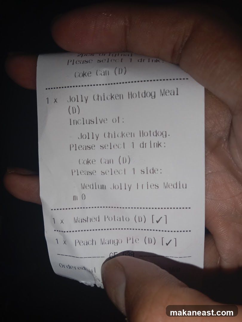 Order Receipt