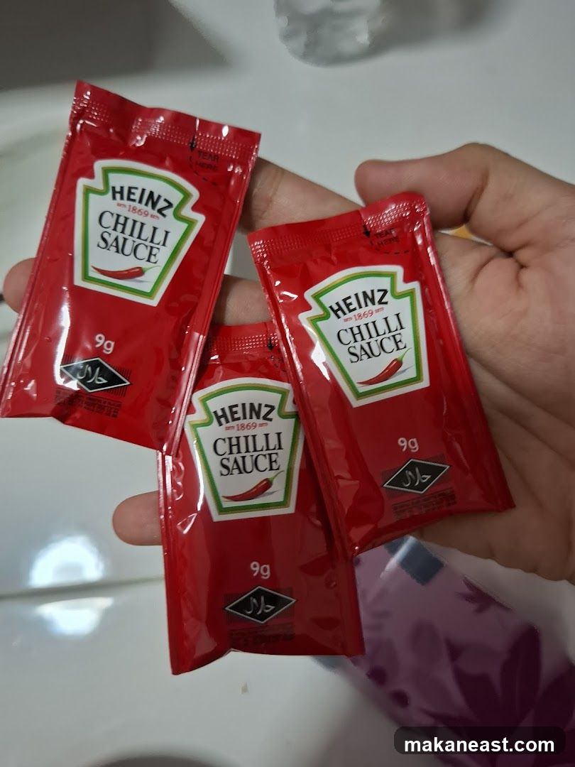Heinz Chilli Sauce Packets
