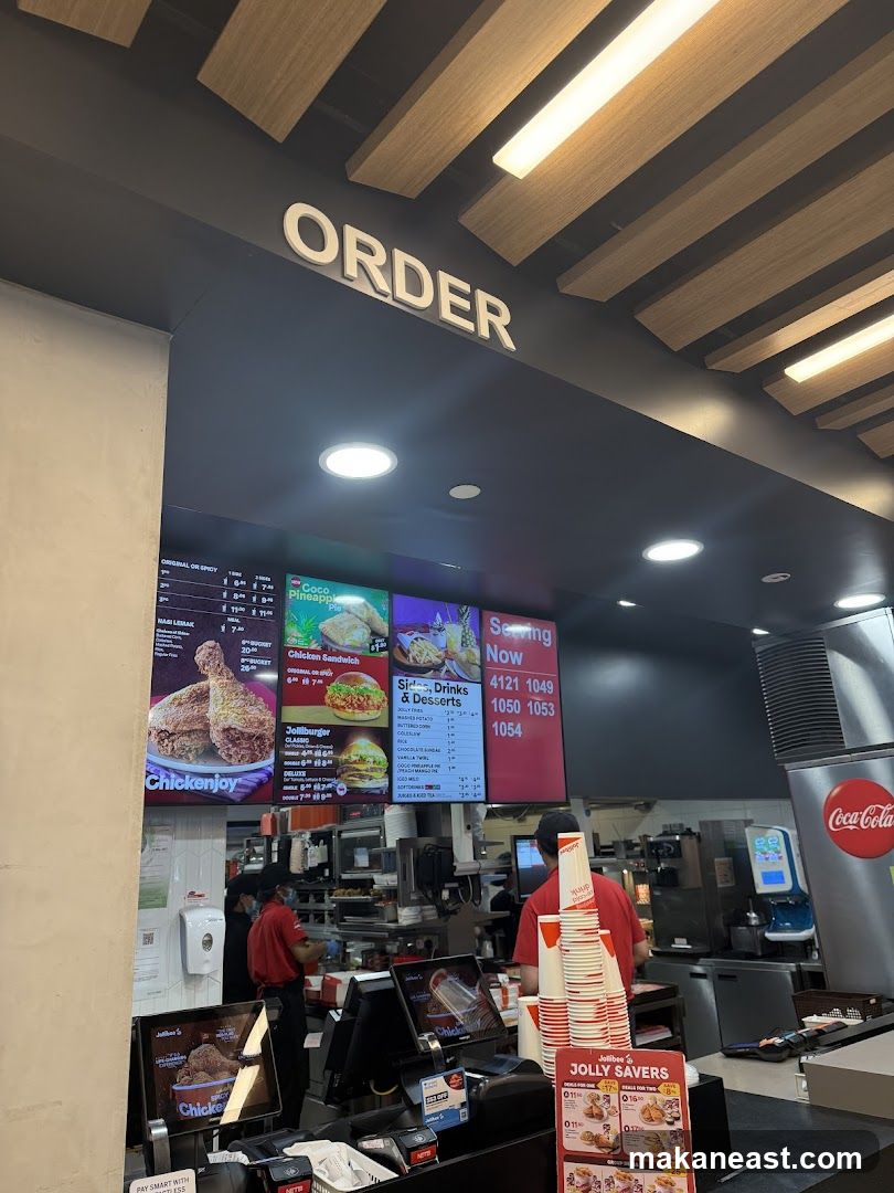 Fast Food Restaurant Counter