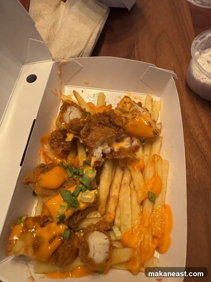 Chicken and Cheese Fries