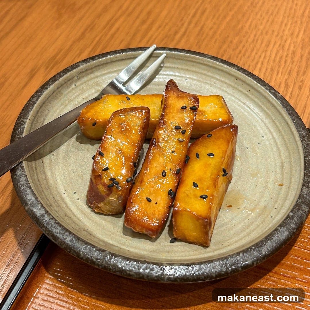 Candied Sweet Potato Slices