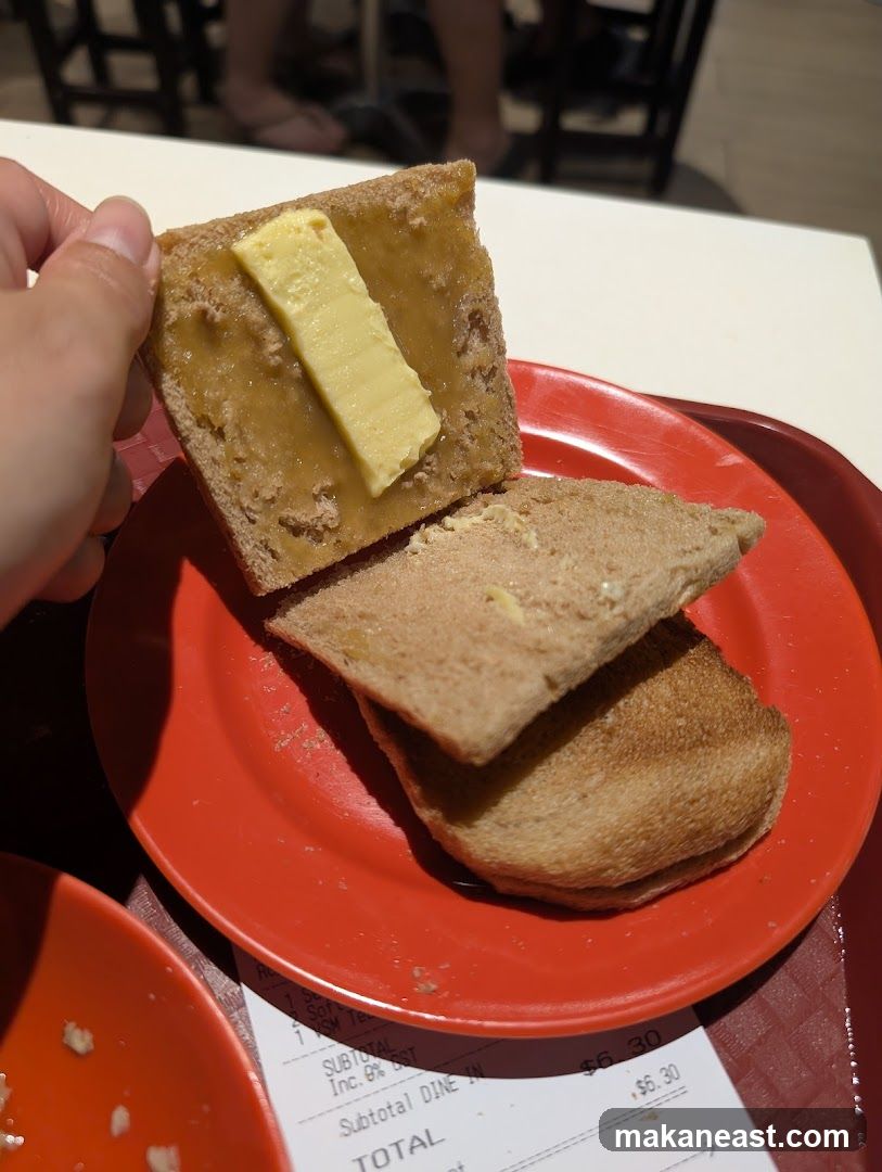 Butter Toast with Kaya