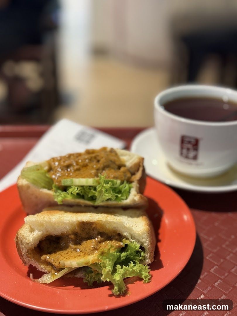 Sandwich and Tea