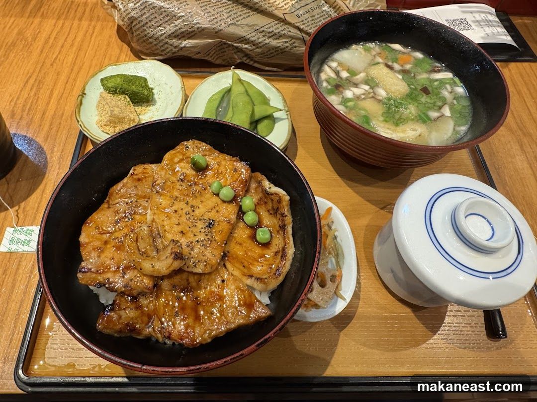 Pork Donburi Set