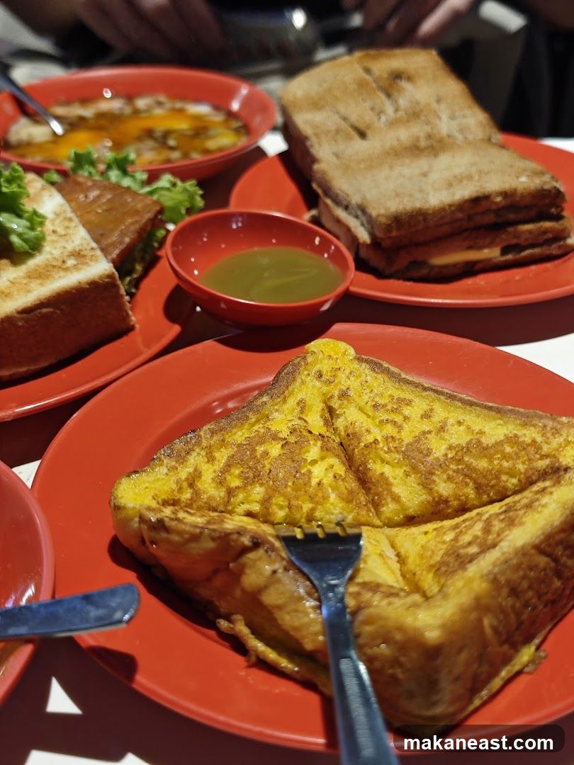 French Toast and Sandwiches