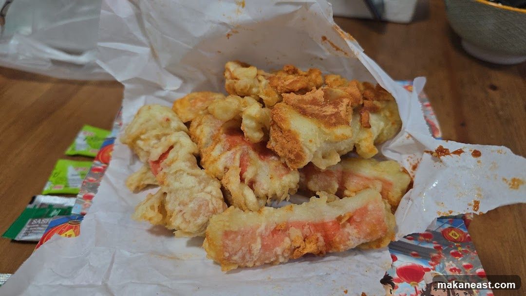 Fried Seafood with Seasoning