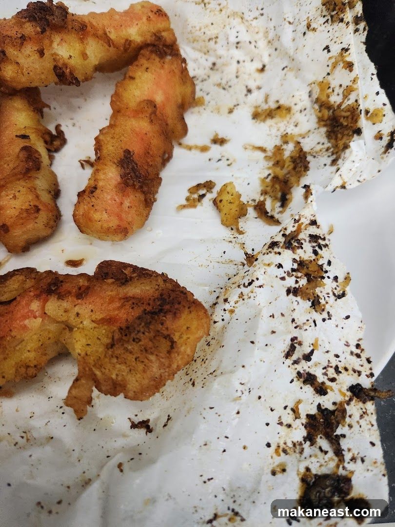 Fried Fish Sticks
