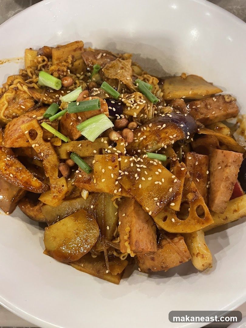 Spicy Noodle Dish