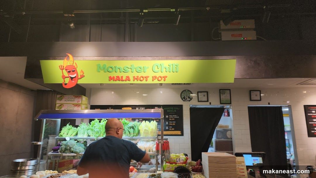 Monster Chili Mala Hot Pot Counter
