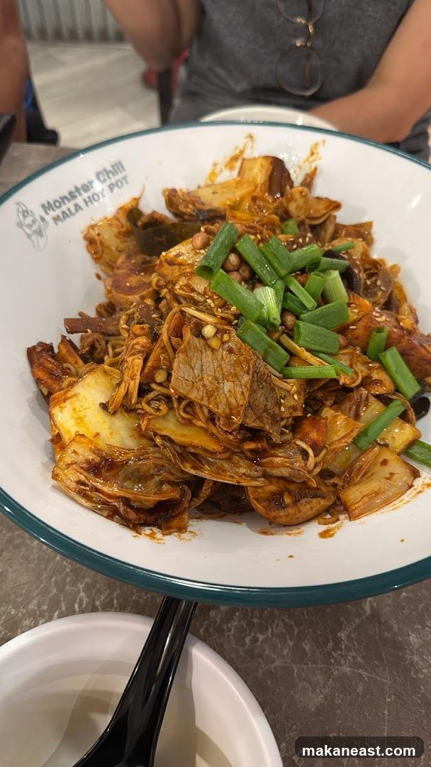 Spicy Mala Hot Pot Dish